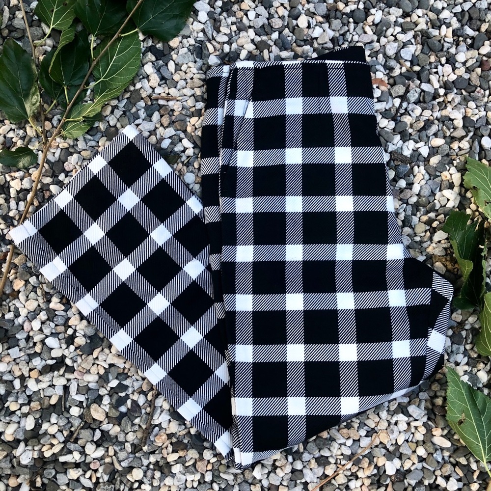 GAP checkered pants